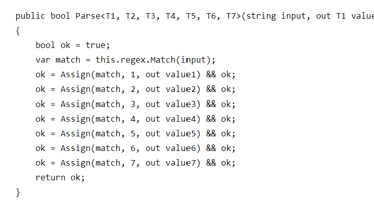 Cover Image for A strongly-typed, RegEx-based parser for handling input strings