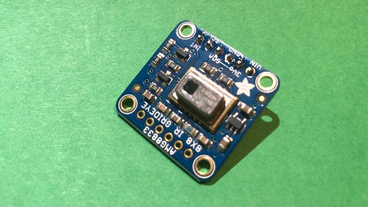 Cover Image for The Grideye 8x8 camera sensor